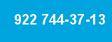 922 744-37-13